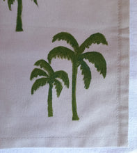 Load image into Gallery viewer, Hand Painted Palm Tree Cushion
