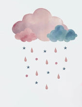 Load image into Gallery viewer, Rainy Cloud Wall Sticker
