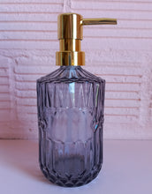 Load image into Gallery viewer, clear glass soap dispenser
