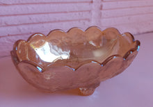 Load image into Gallery viewer, Jeanette Floragold candy dish in marigold colour
