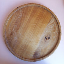 Load image into Gallery viewer, Extra large oak platter or pizza plate
