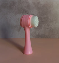 Load image into Gallery viewer, Pink facial cleansing brush
