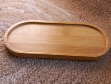 Load image into Gallery viewer, Bamboo oval tray
