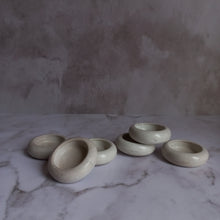 Load image into Gallery viewer, White cement tealight holders
