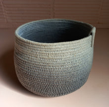 Load image into Gallery viewer, Small Belly Basket Dark Grey Ombre
