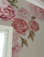 Load image into Gallery viewer, Peony Flower Wall Stickers
