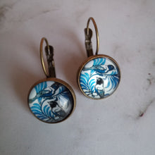 Load image into Gallery viewer, Blue Bird Earrings
