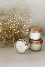 Load image into Gallery viewer, oak and berries scented candle in cut glass jar
