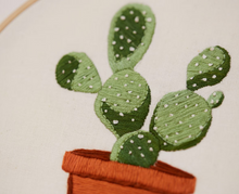Load image into Gallery viewer, Prickly Pear Embroidery Kit
