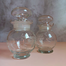 Load image into Gallery viewer, Vintage Lidded Glass Jars
